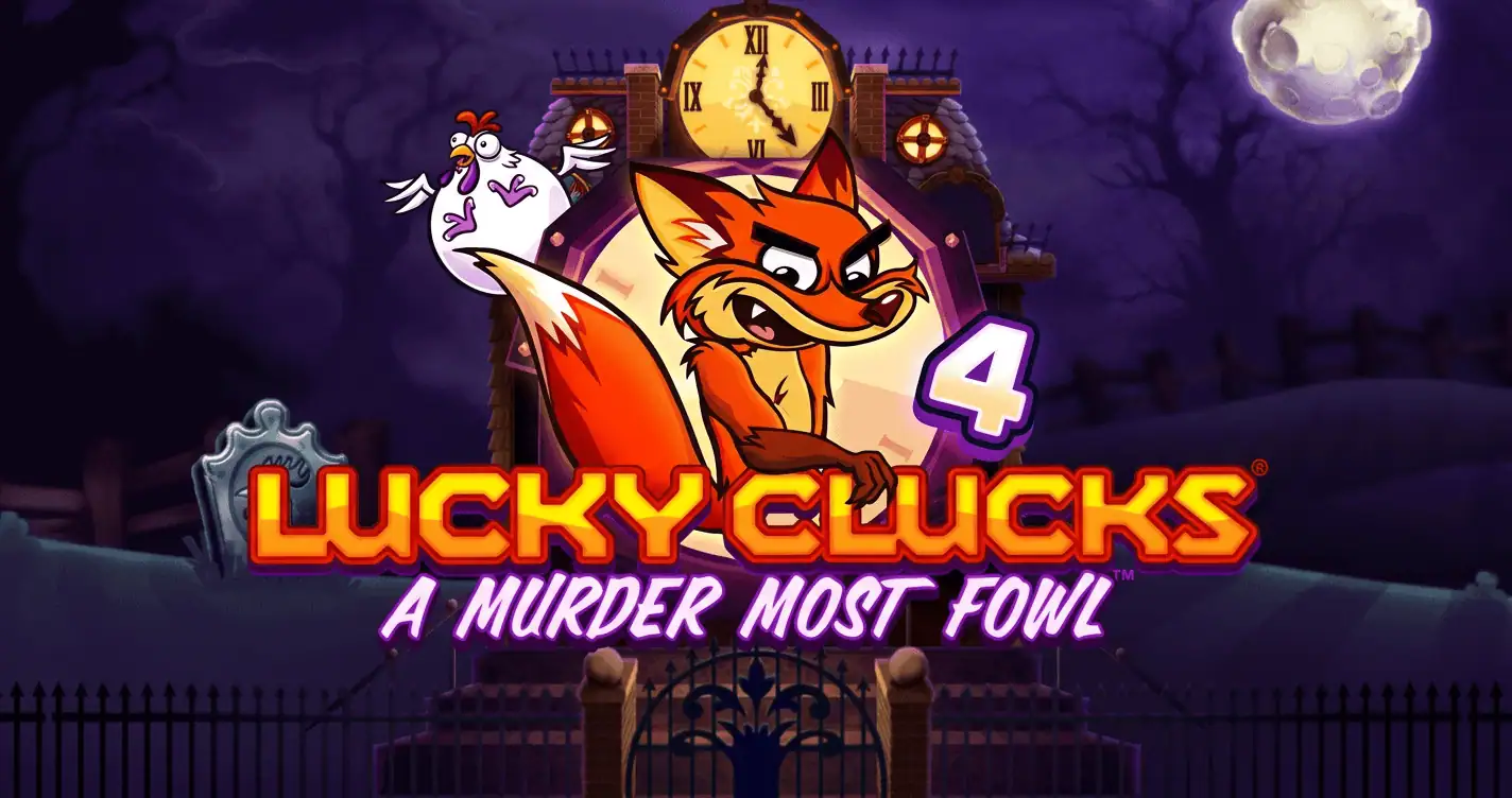 Lucky Clucks 4: A Murder Most Fowl Slot Demo by Crazy Tooth Studio slot cover image
