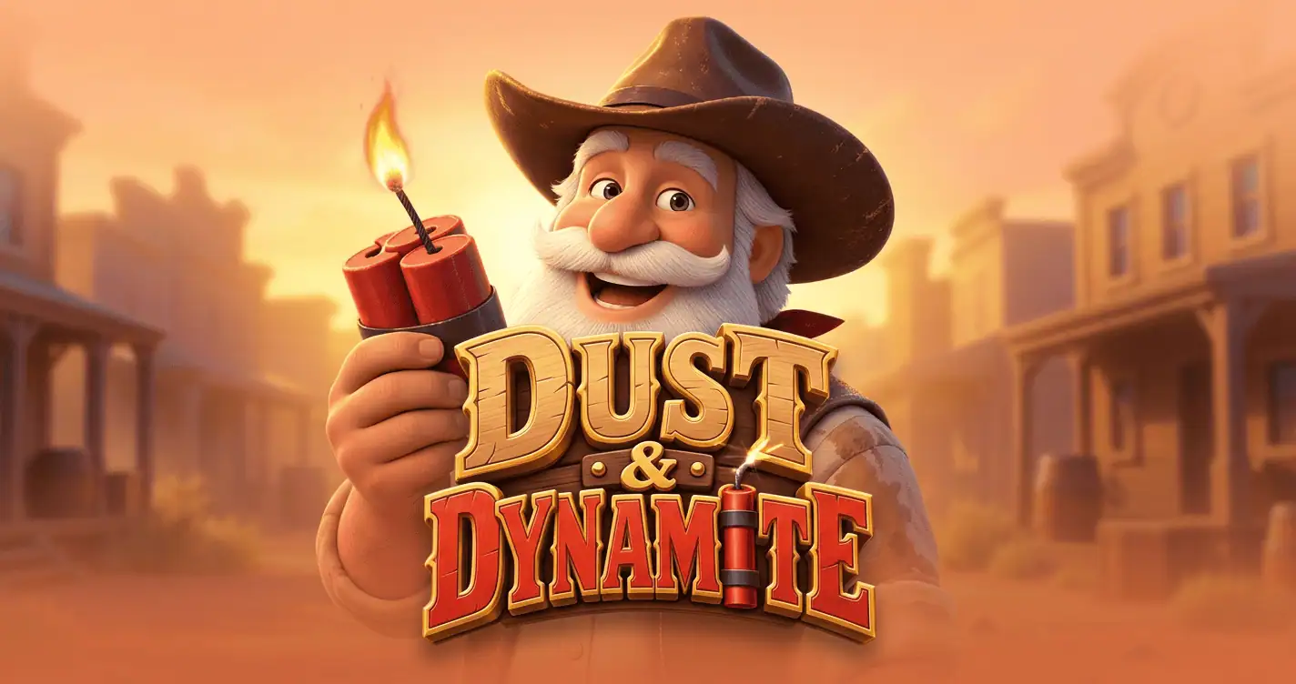 Dust & Dynamite Slot Demo by Crownjack Studio slot cover image