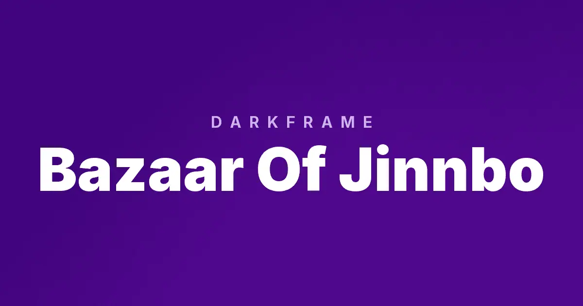 Bazaar Of Jinnbo slot cover image