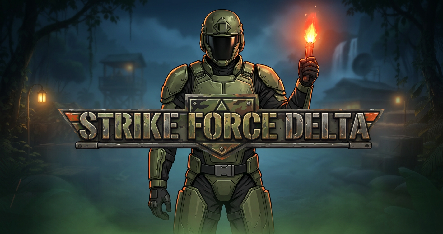 Strike Force Delta Slot Demo by Dark Horse Studios slot cover image