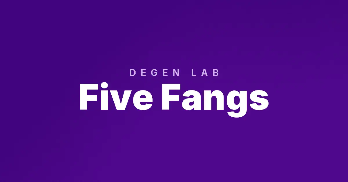 Five Fangs slot cover image