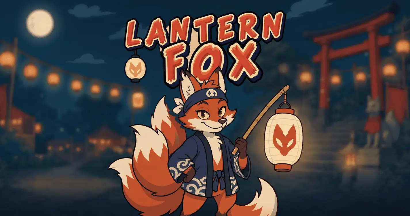 Lantern Fox Slot Demo by Devil City slot cover image