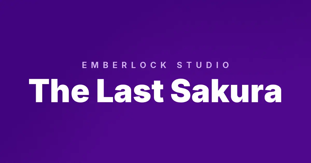 The Last Sakura slot cover image