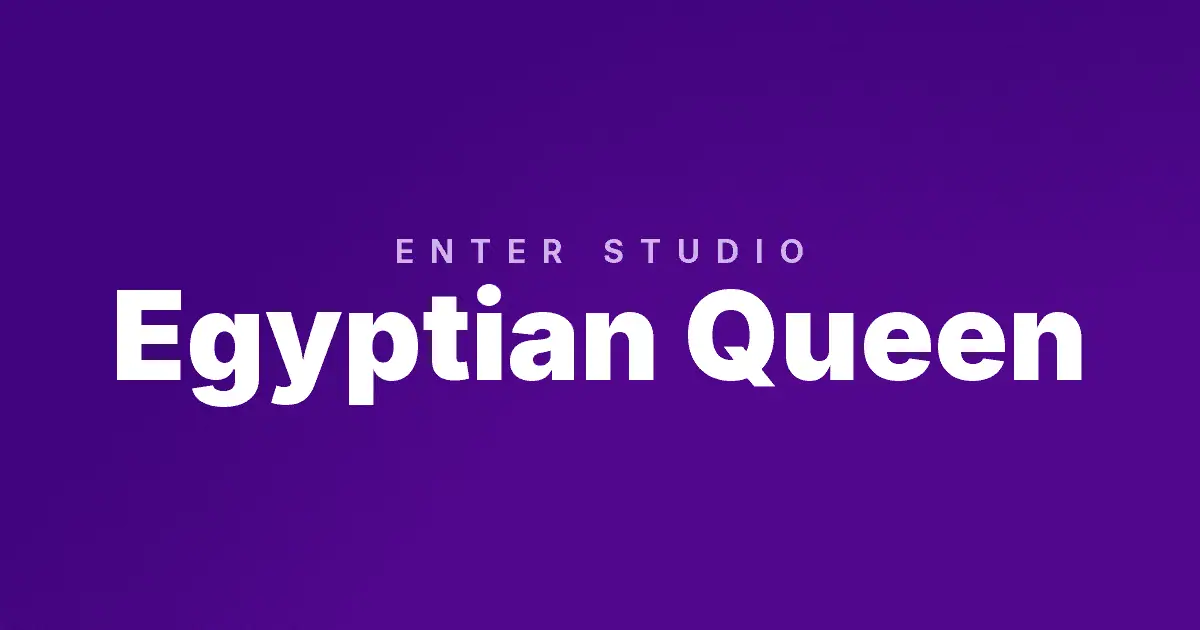 Egyptian Queen slot cover image