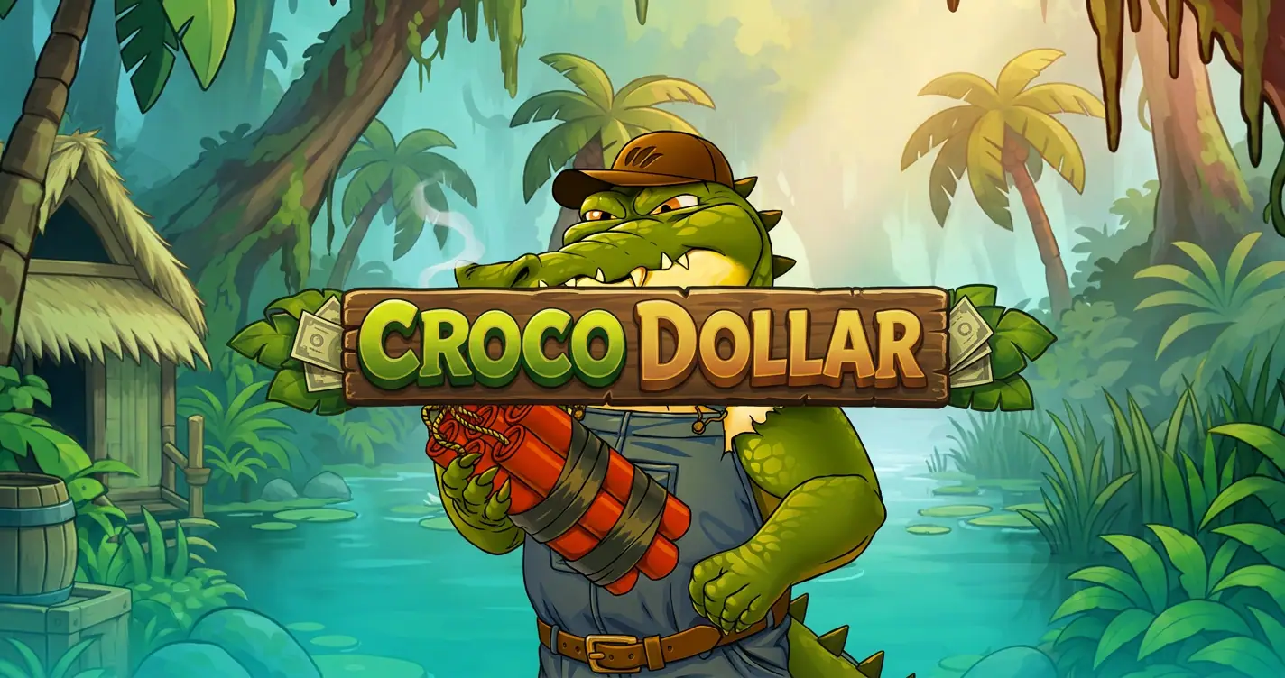 Croco Dollar Slot Demo by Evoslot slot cover image