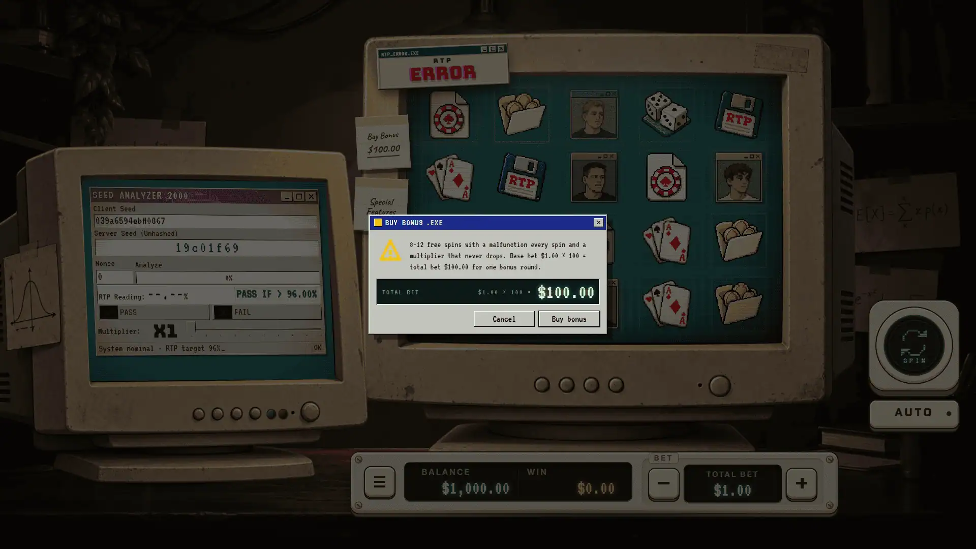 RTP Error bonus buy menu