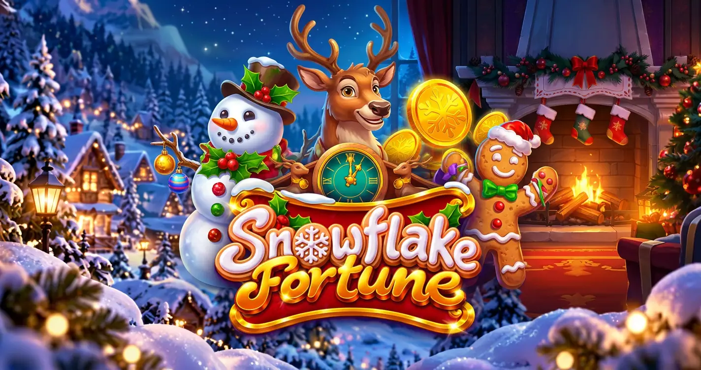 Snowflake Fortune Slot Demo by Fantasma Games slot cover image