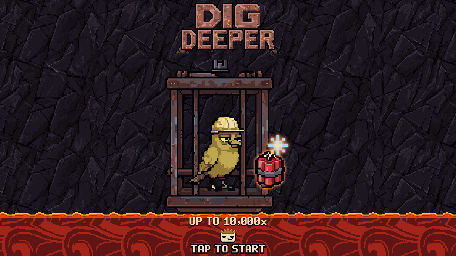 Dig Deeper slot intro screen