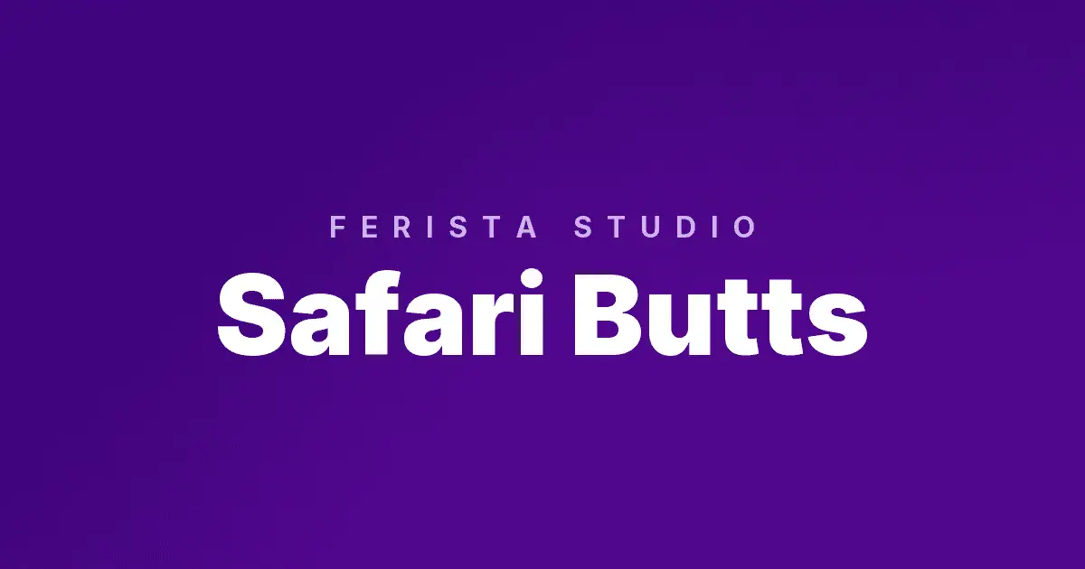 Safari Butts slot cover image