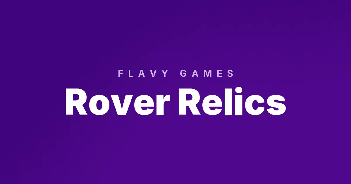 Rover Relics slot cover image