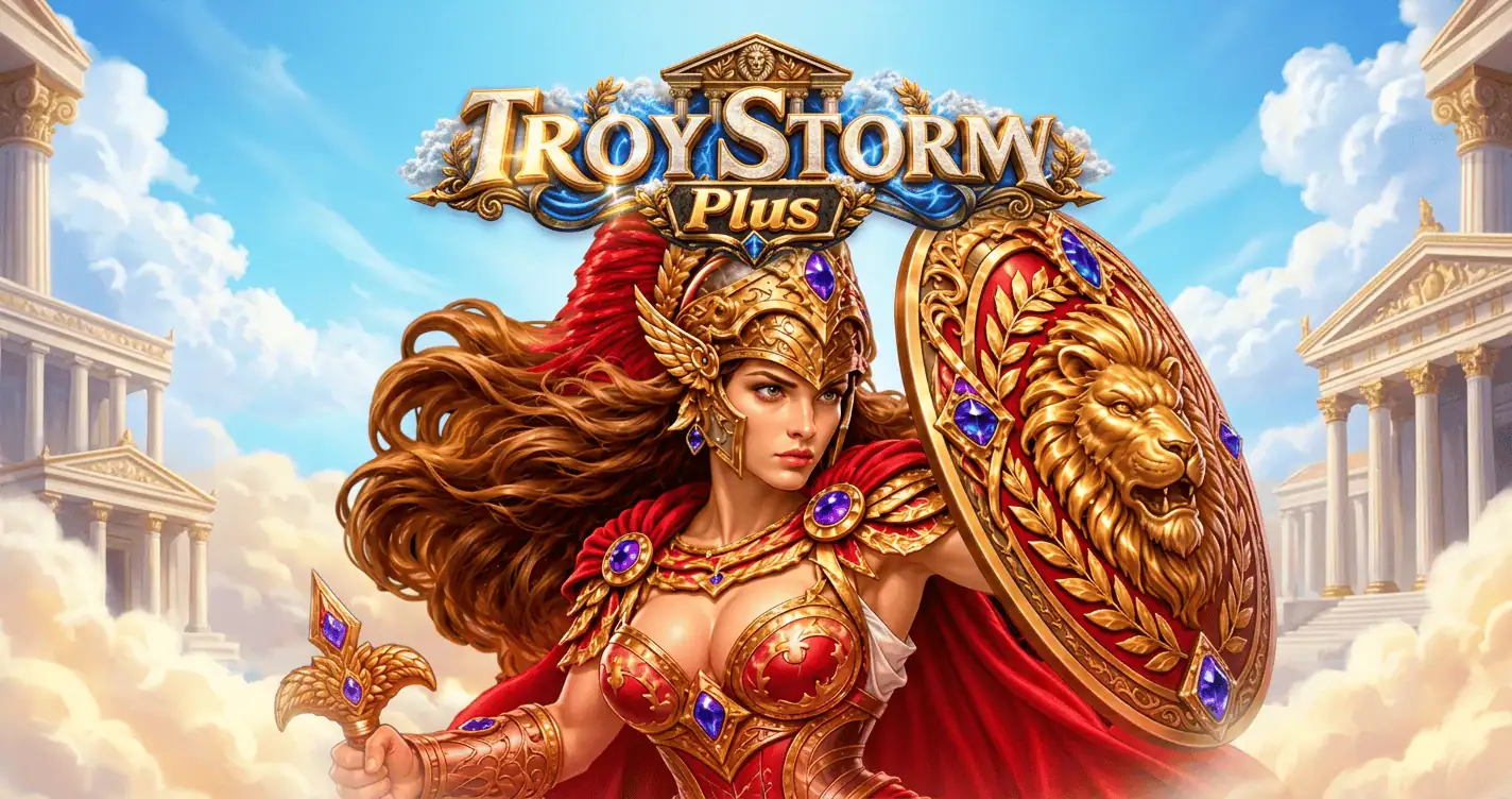 Troy Storm Plus Slot Demo by Gemini Gaming slot cover image