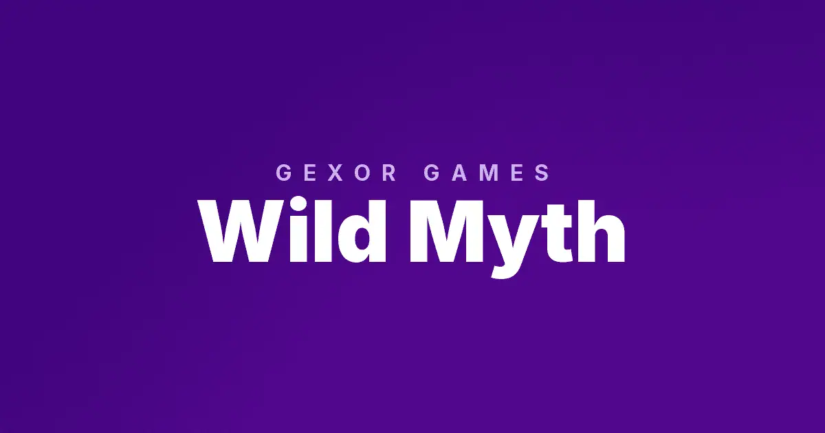 Wild Myth slot cover image