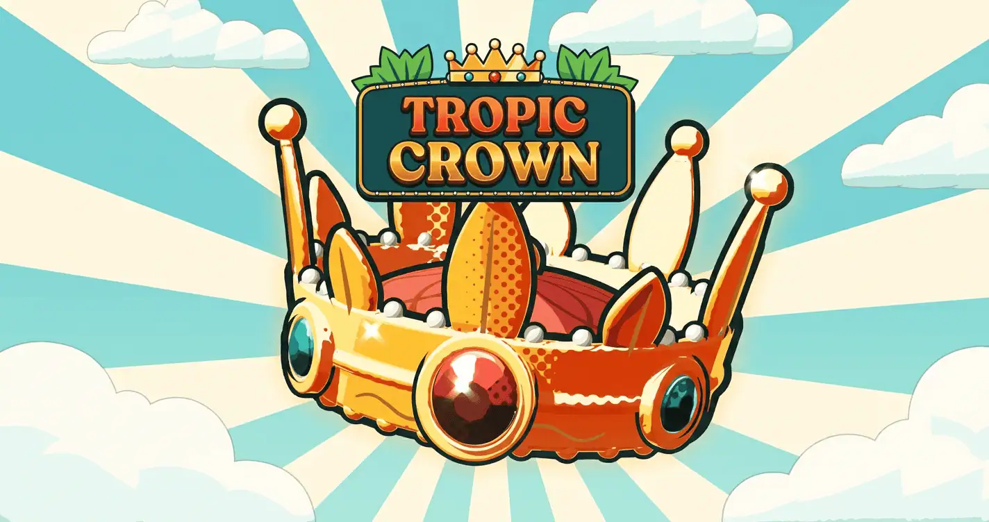 Tropic Crown Slot Demo by Ggapps slot cover image