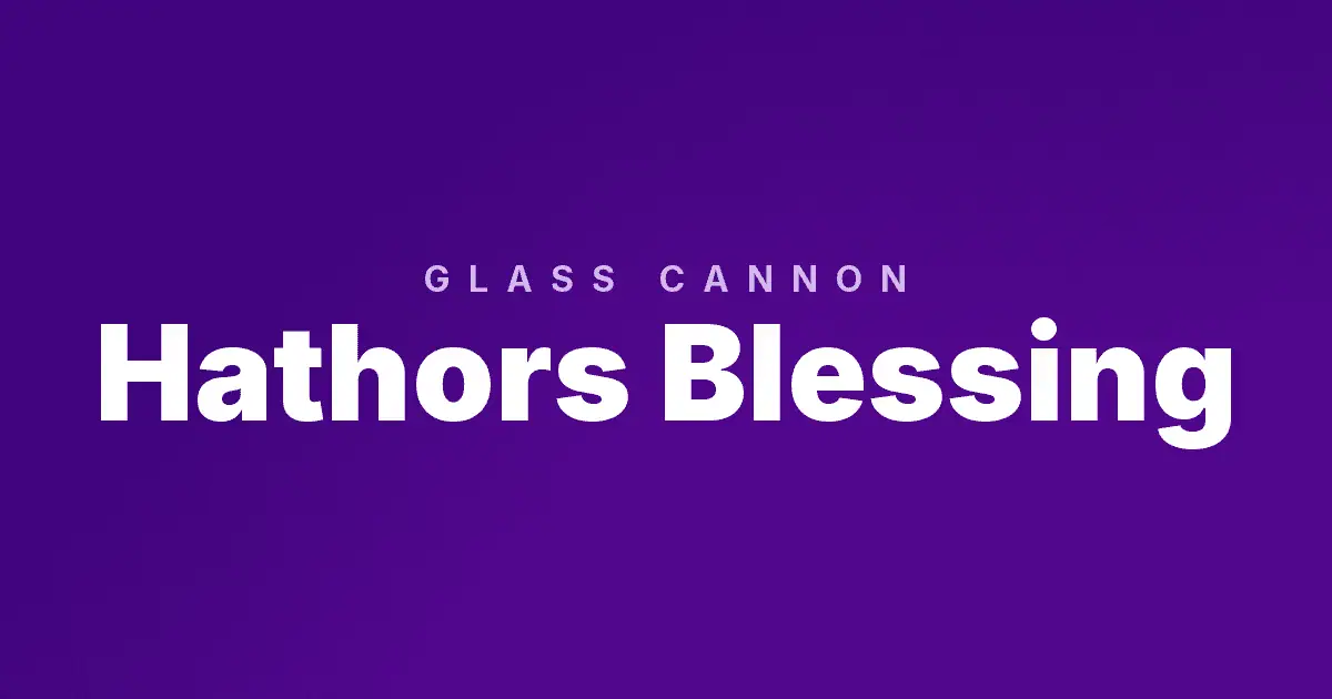 Hathors Blessing slot cover image
