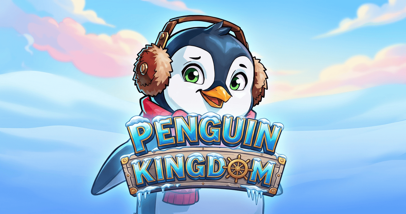 Penguin Kingdom Slot Demo by Golos Games slot cover image