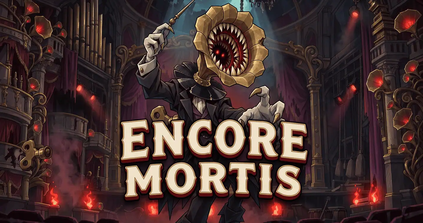 Encore Mortis Slot Demo by Grim Grin Studio slot cover image
