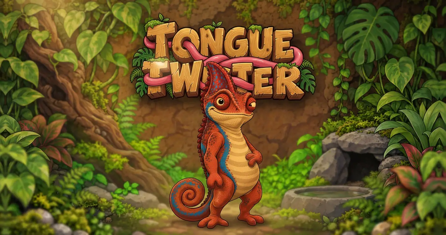 Tongue Twister Slot Demo by Grim Grin Studio slot cover image
