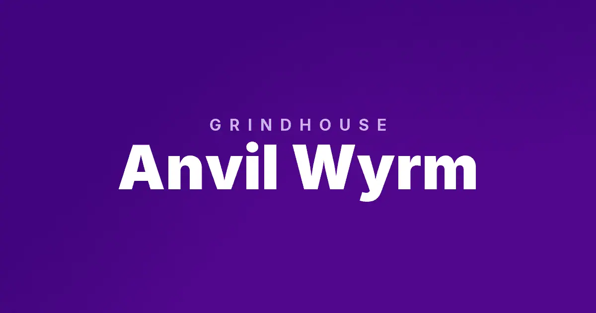 Anvil Wyrm slot cover image
