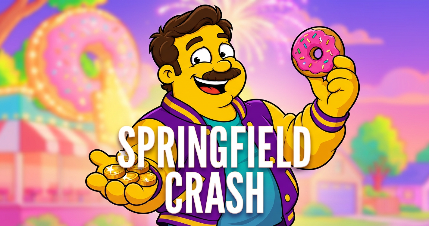Springfield Crash Slot Demo by Guffito Games slot cover image
