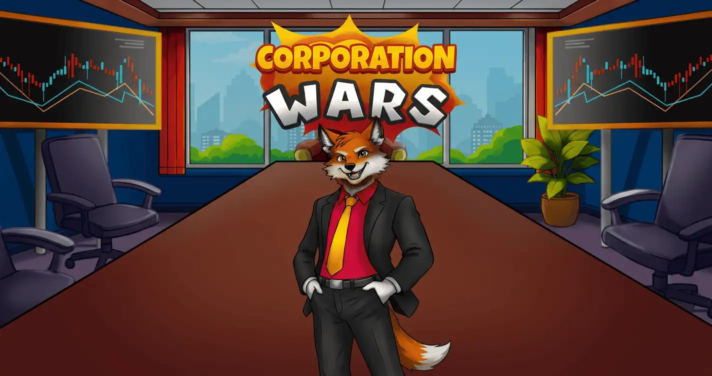 Corporation Wars Slot Demo by Kitsune Studios slot cover image