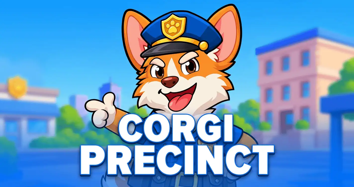 Corgi Precinct Slot Demo by Harmonica slot cover image