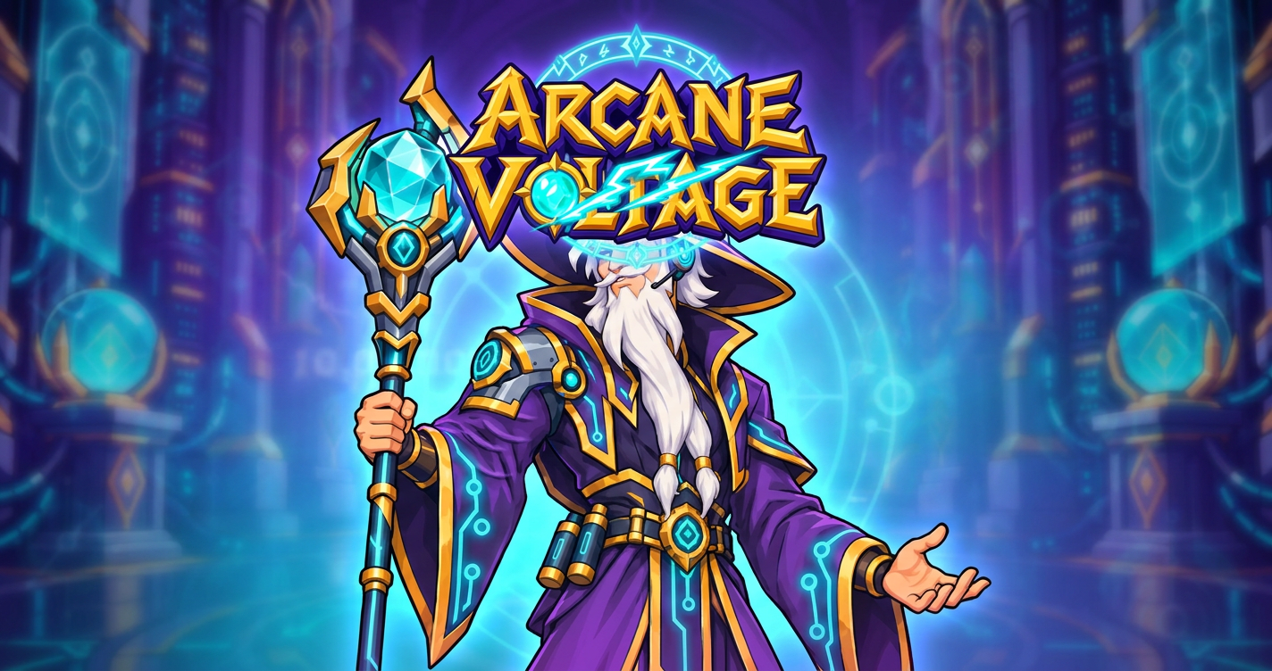 Arcane Voltage Slot Demo by Have Fun Gaming slot cover image