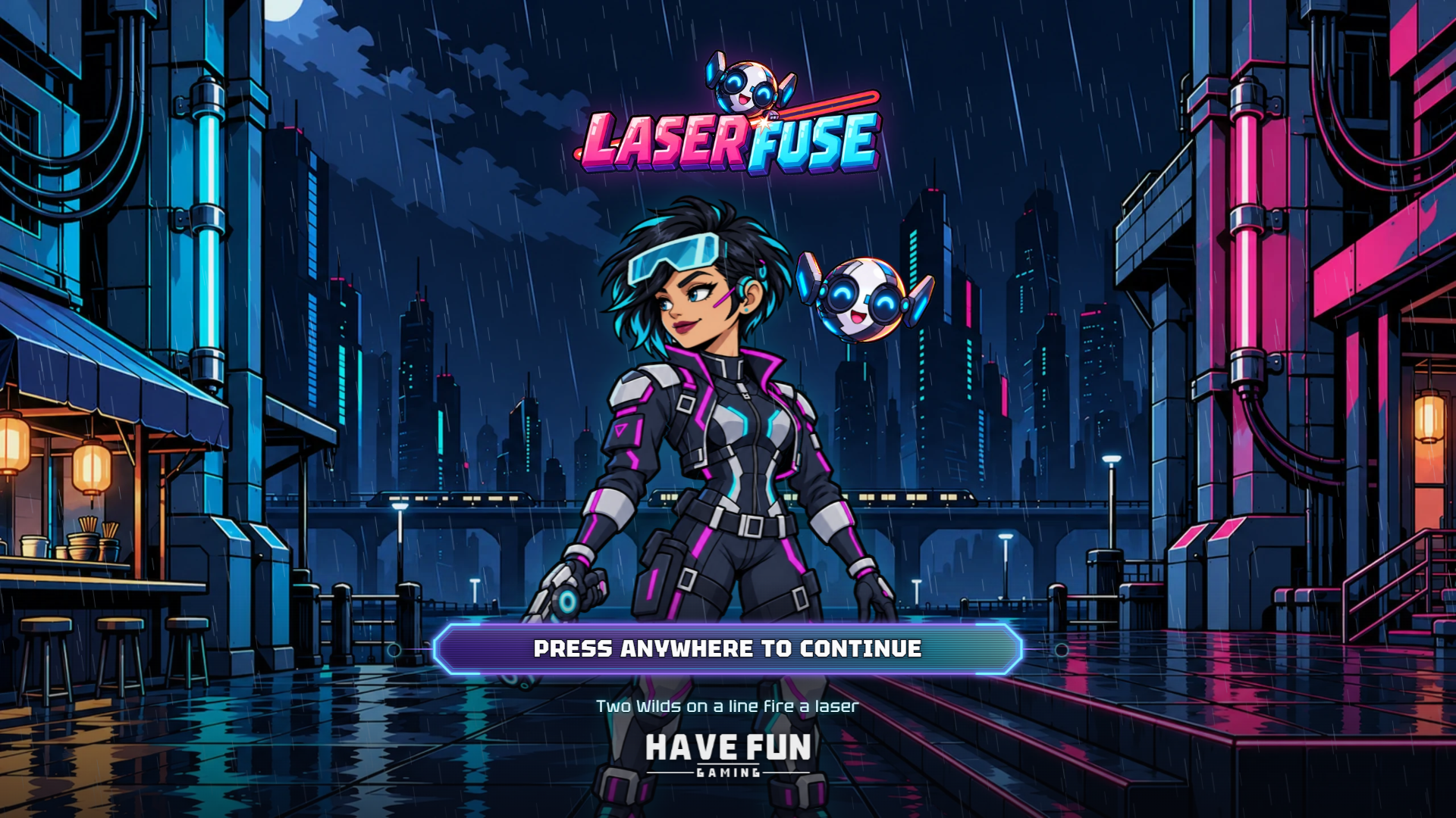 Laser Fuse slot intro screen