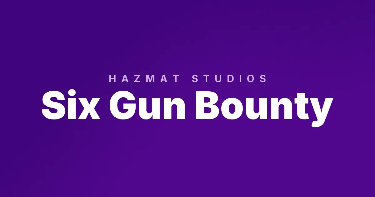 Six Gun Bounty slot cover image