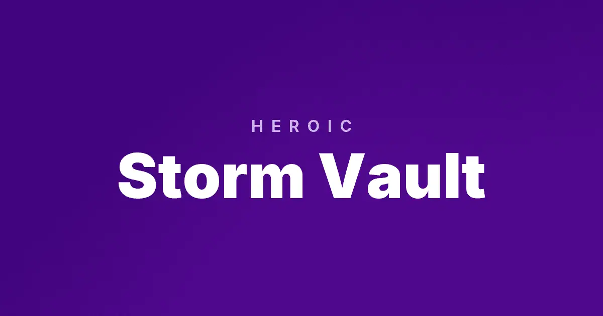 Storm Vault slot cover image