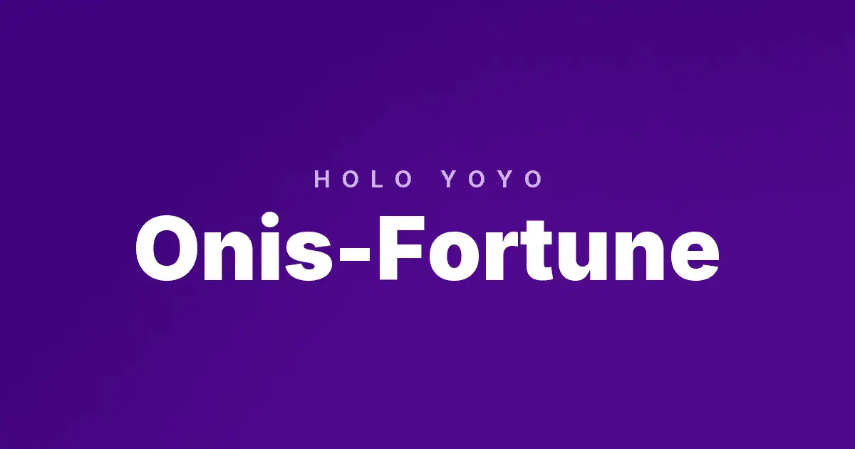 Onis-Fortune slot cover image