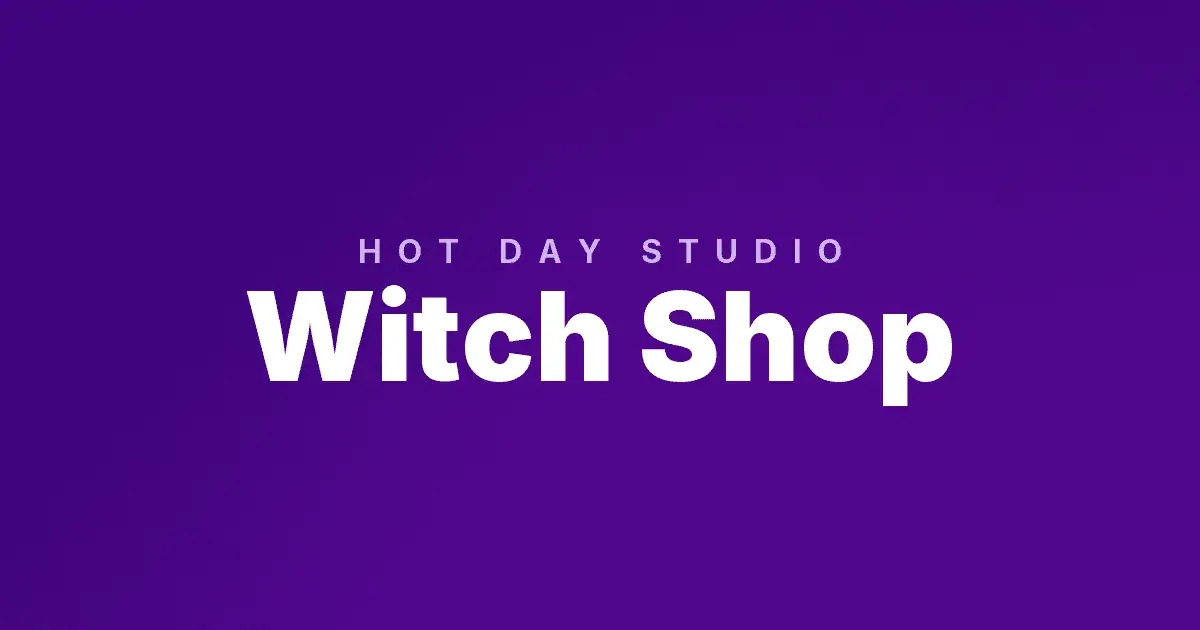 Witch Shop slot cover image