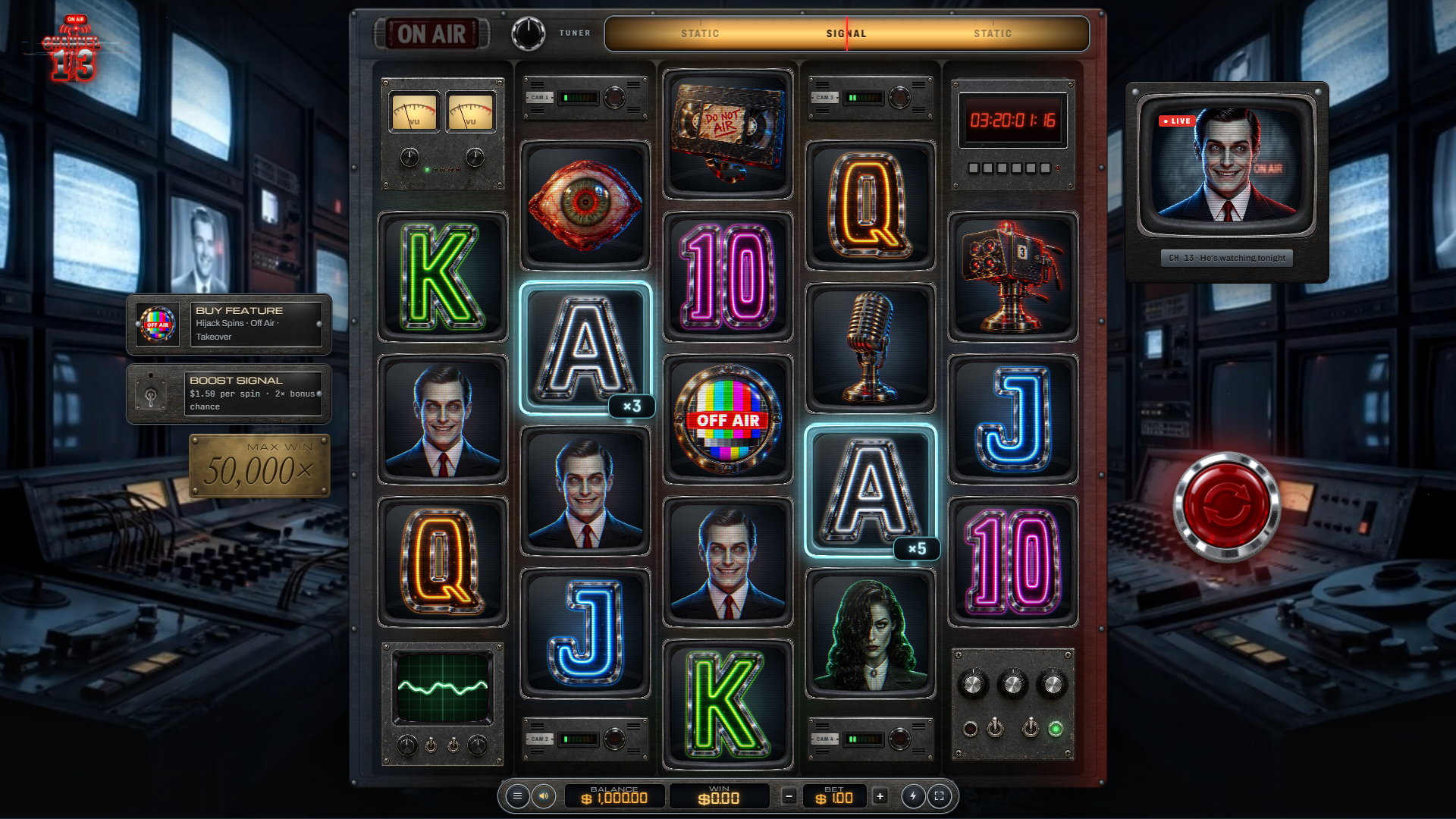Channel 13 slot gameplay reels