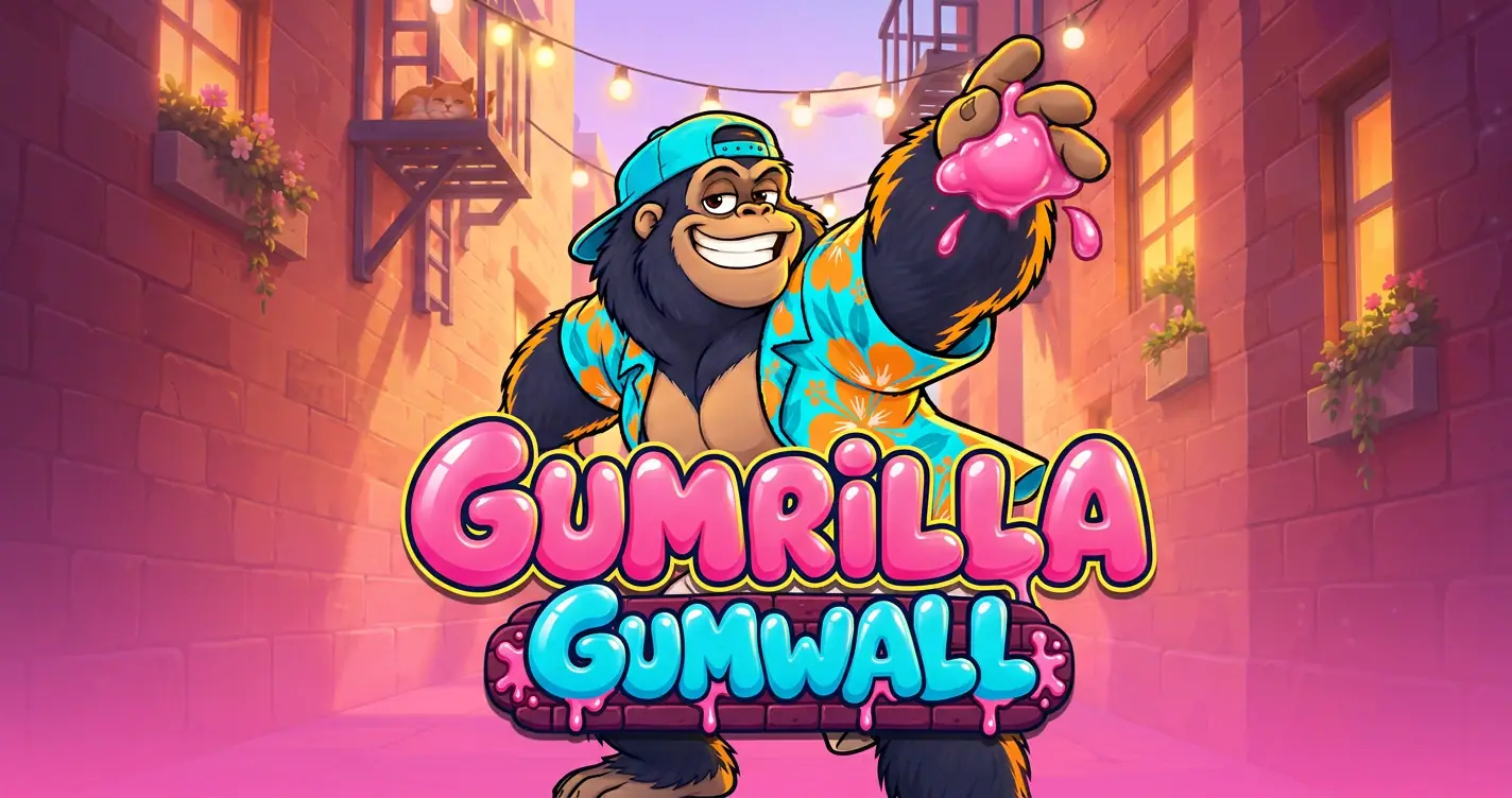 Gumrilla Gumwall Slot Demo by Idealistic Play slot cover image