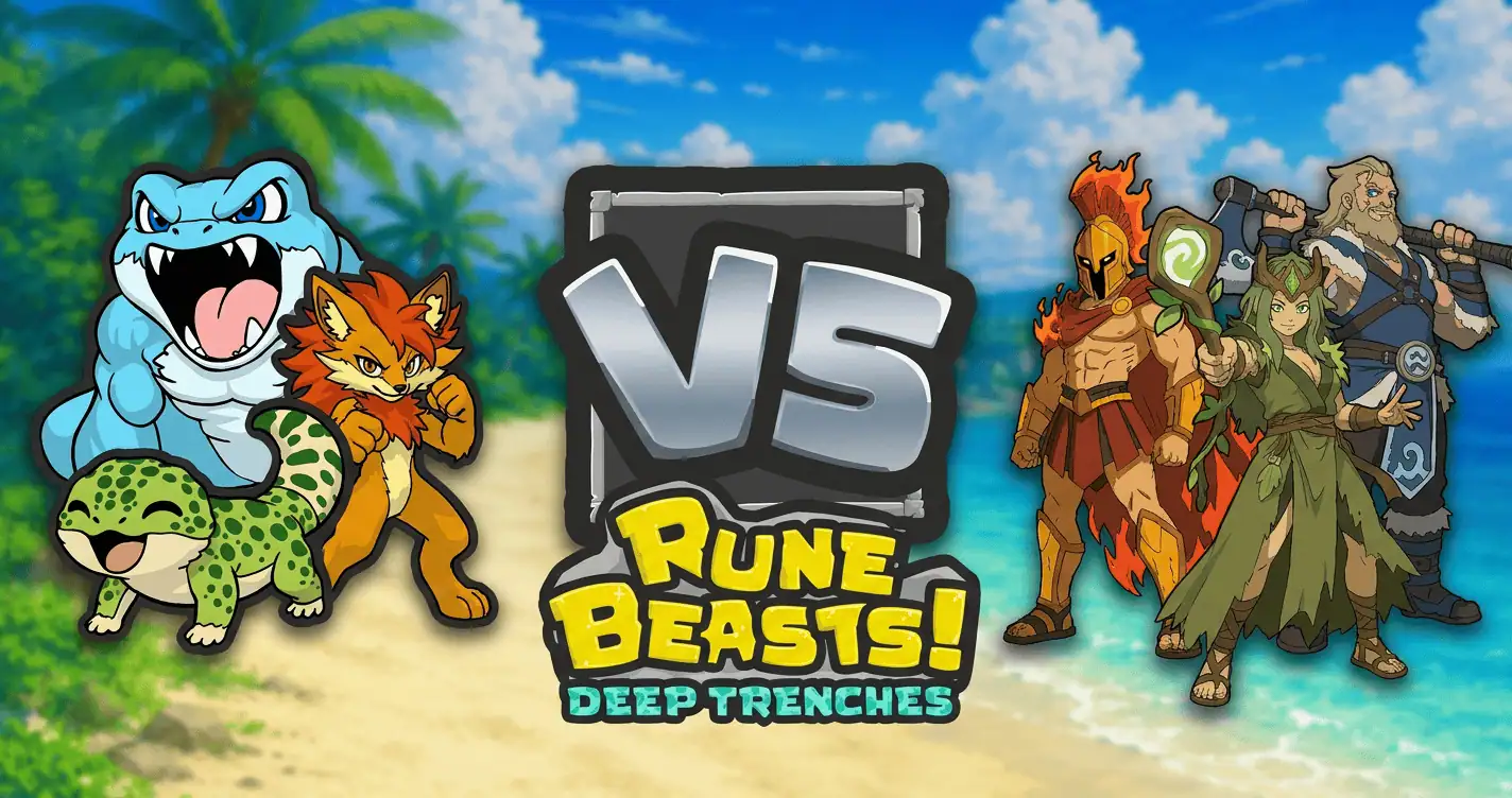 Rune Beasts! Deep Trenches Slot Demo by Jinx Gaming slot cover image