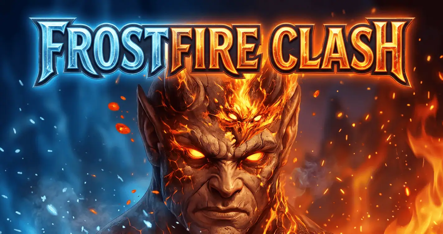 Frostfire Clash Slot Demo by Kaizen slot cover image