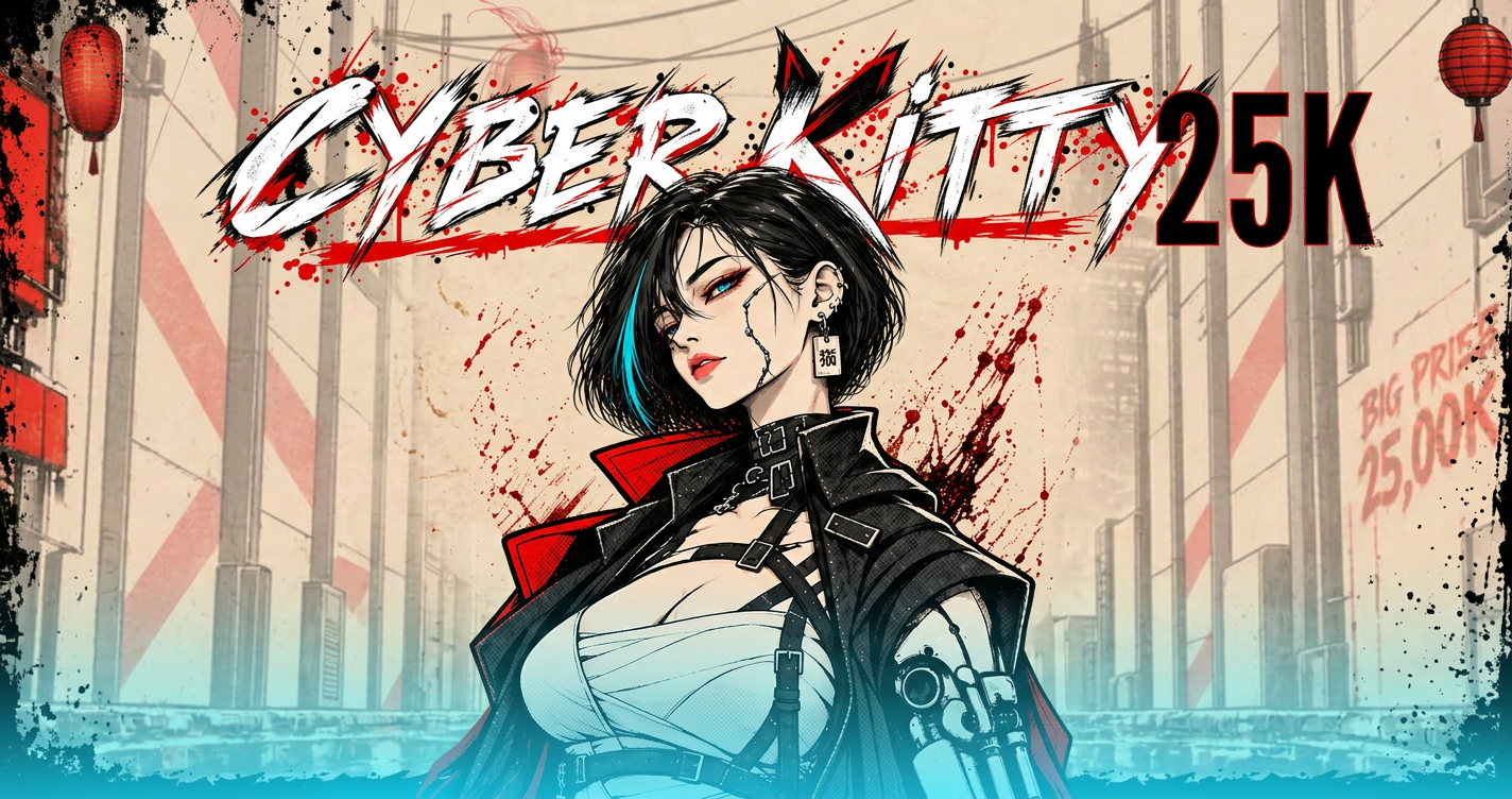 Cyber Kitty 25K Slot Demo by Kimchi Studios slot cover image