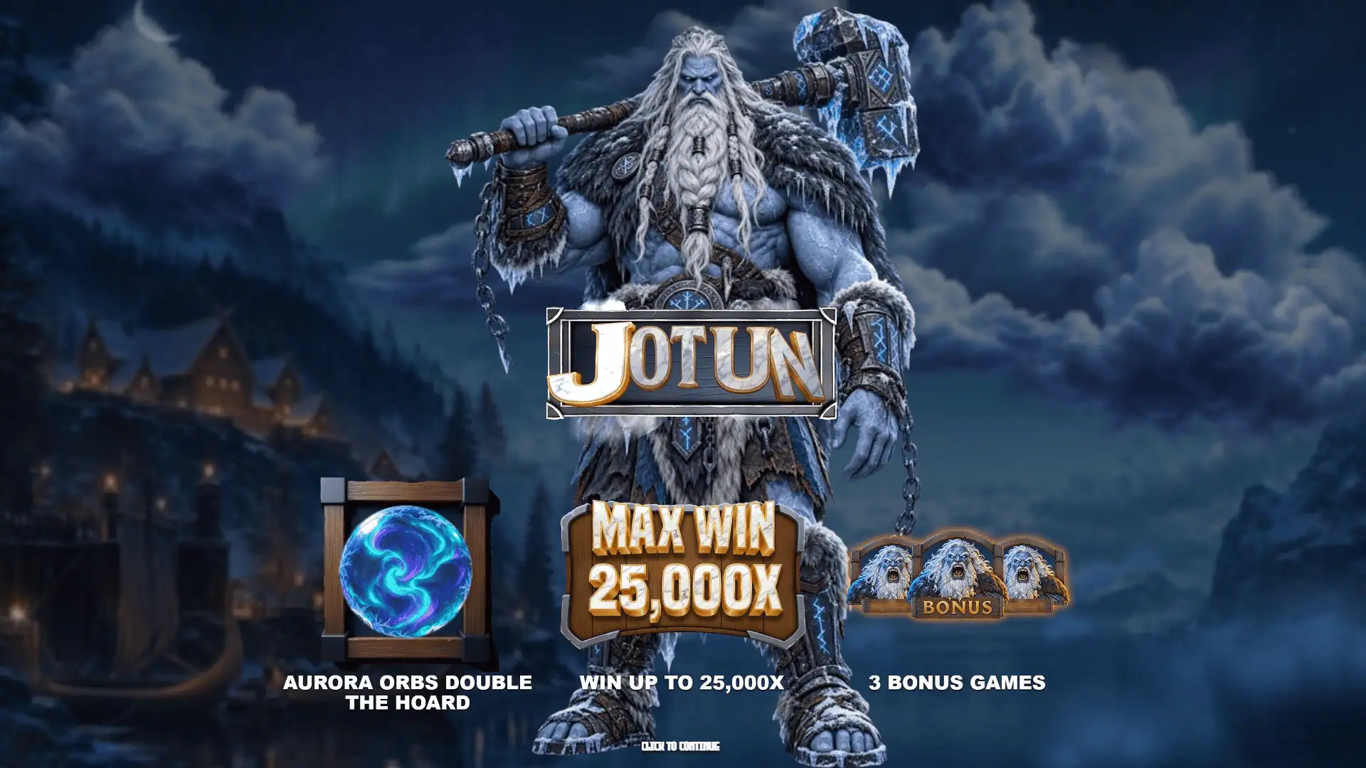 Jotun slot intro screen