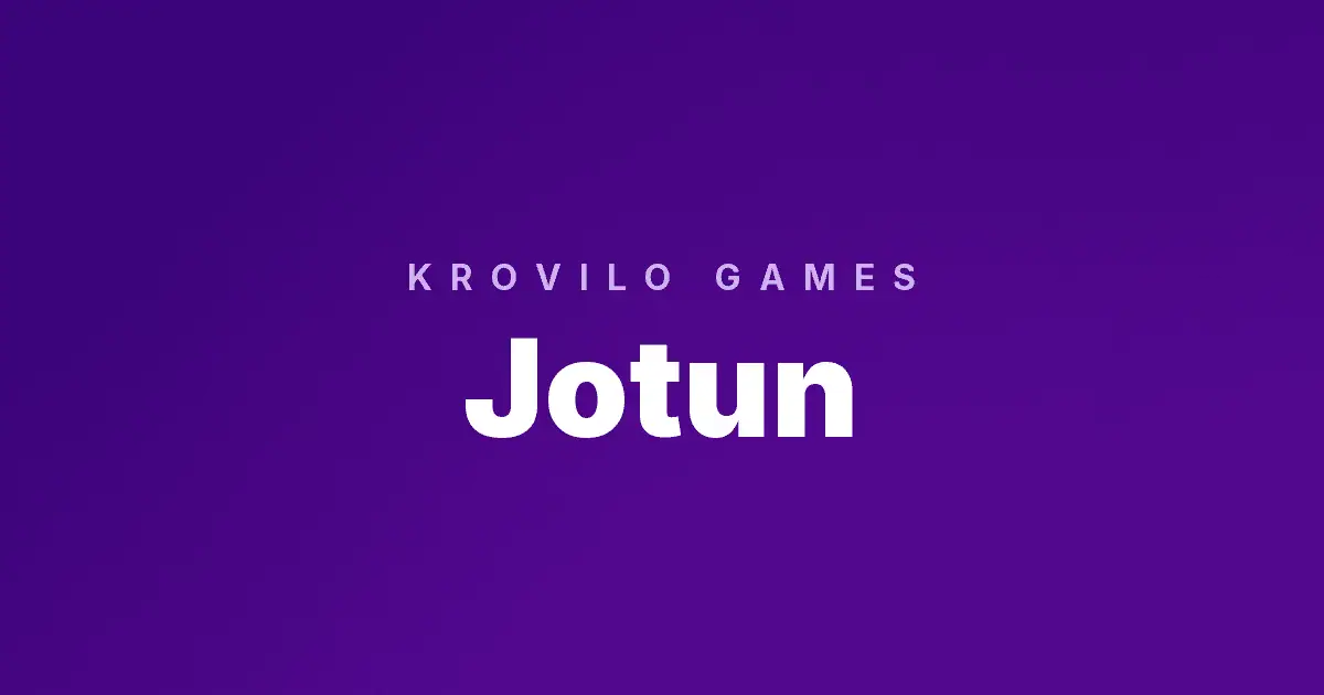 Jotun slot cover image
