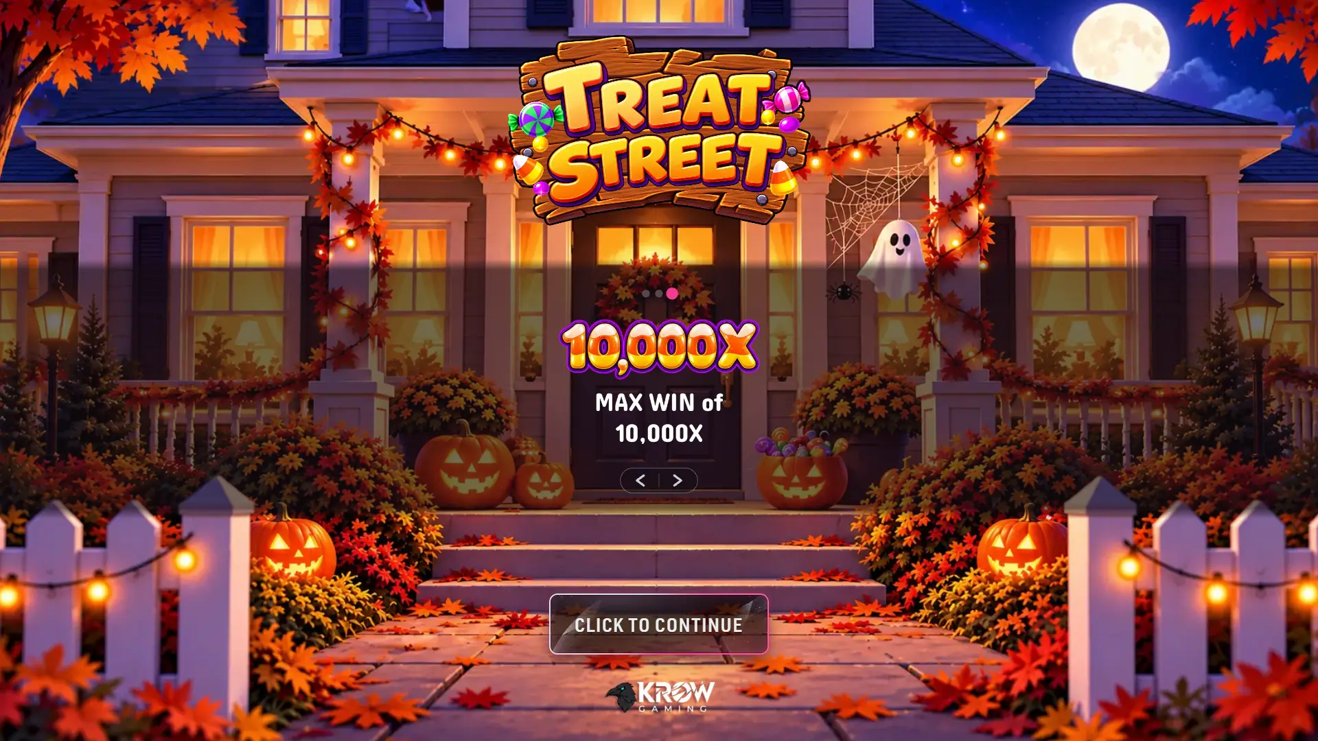 Treat Street slot intro screen