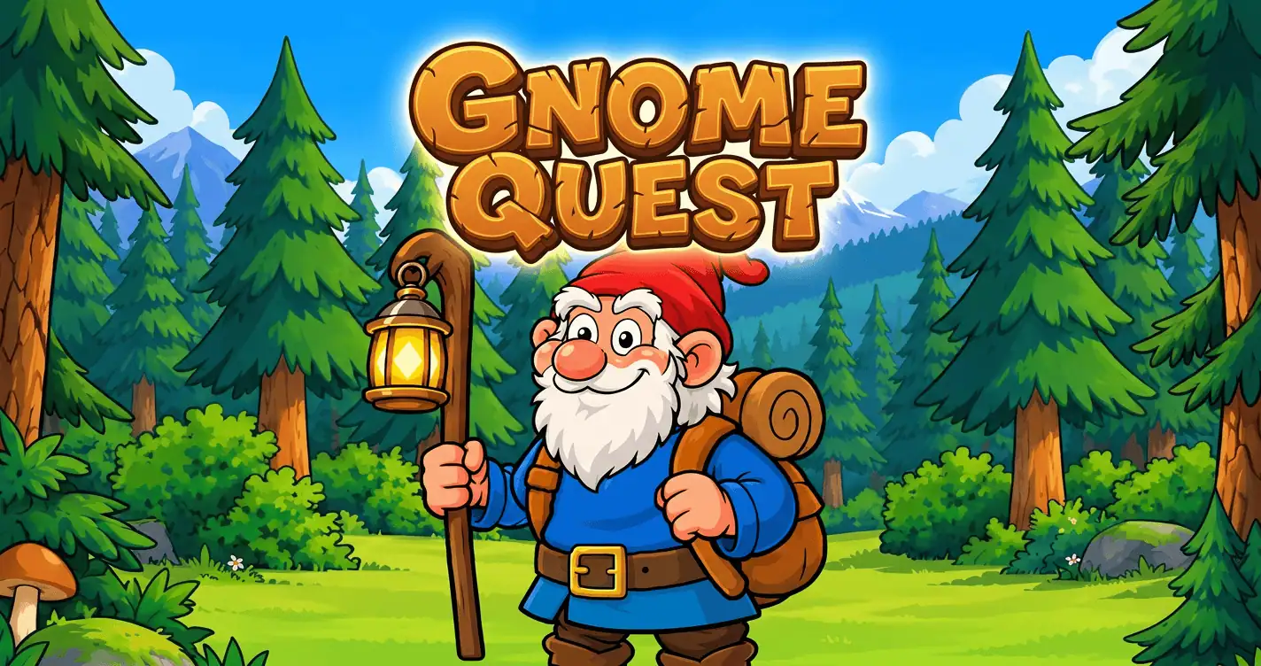 Gnome Quest Slot Demo by Kvist Games slot cover image