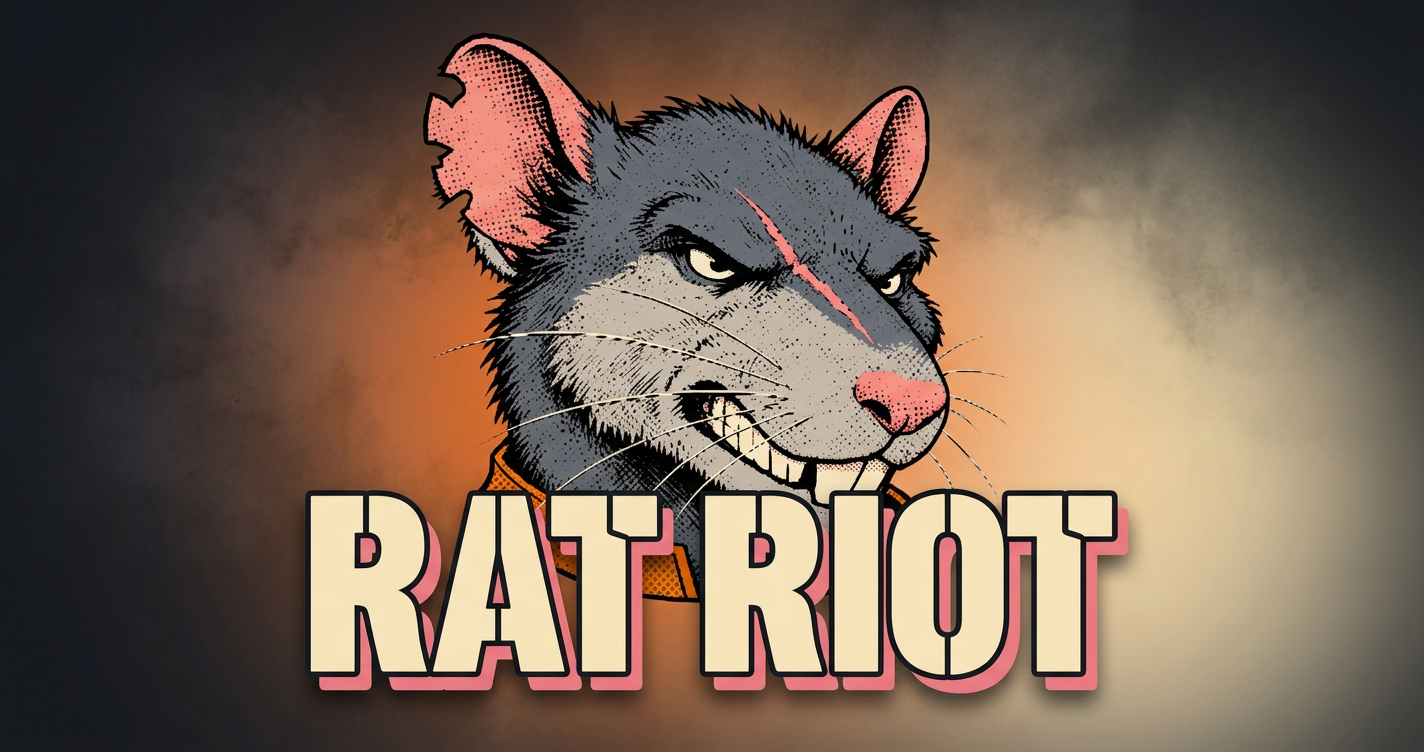 Rat Riot Slot Demo by Kvist Games slot cover image