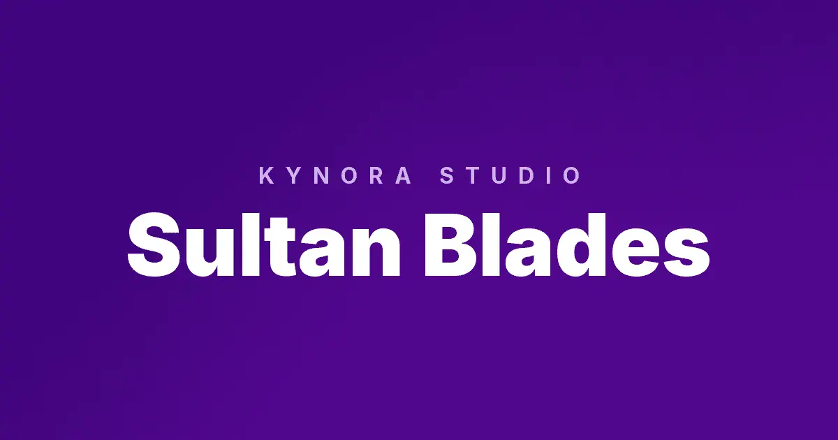 Sultan Blades slot cover image