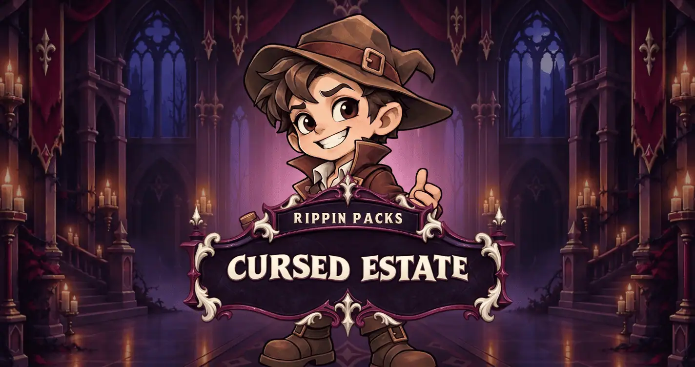 Rippin’ Packs: Cursed Estate Slot Demo by Layered Labs slot cover image