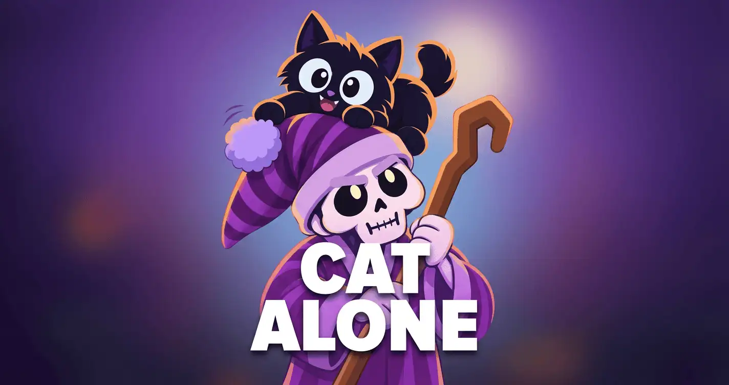 Cat Alone Slot Demo by Lega Game slot cover image