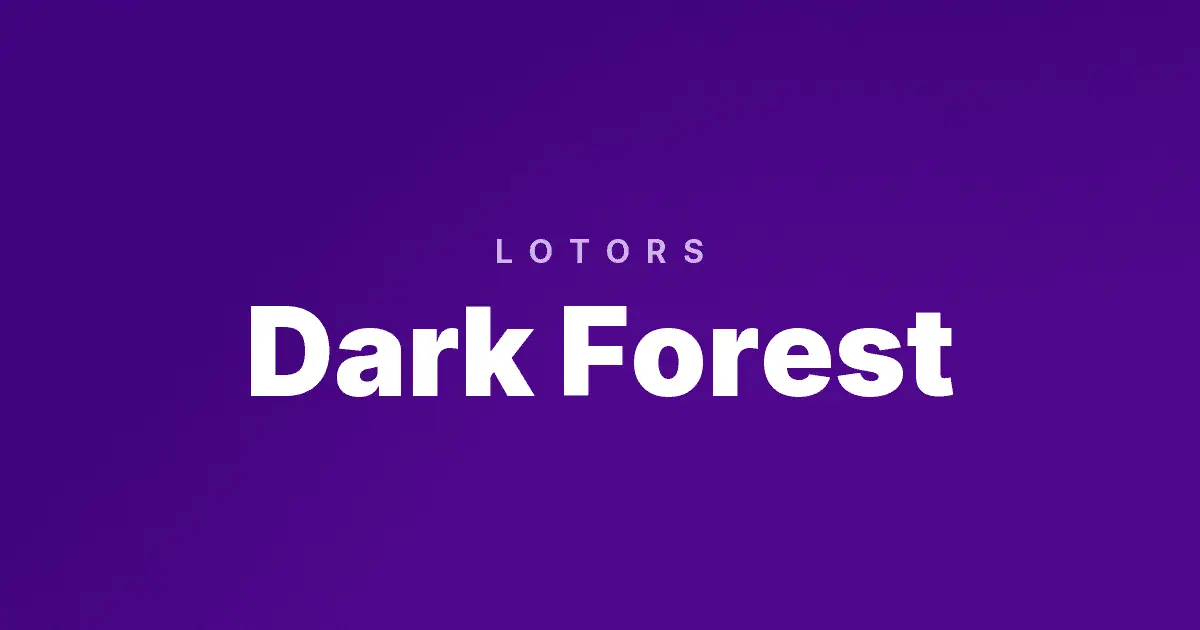 Dark Forest slot cover image