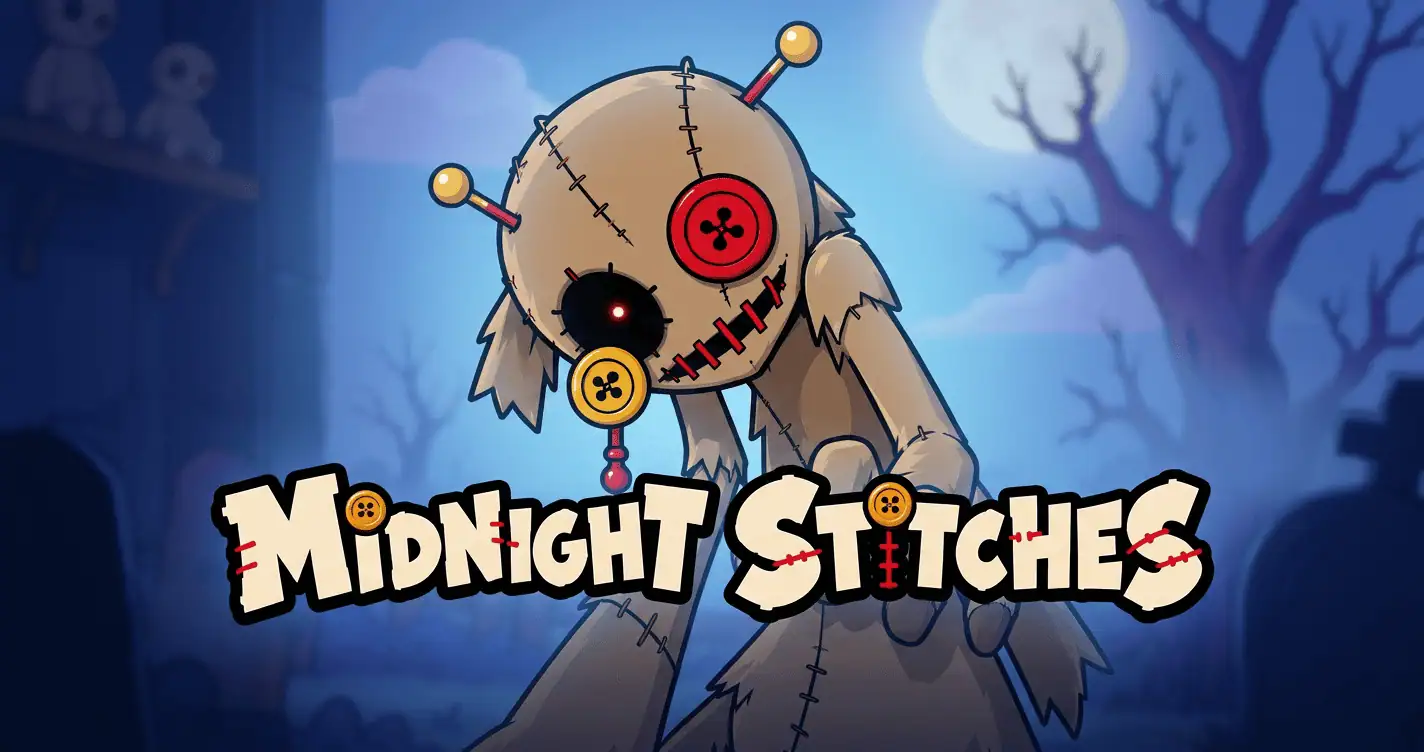 Midnight Stitches Slot Demo by Lucid Gaming slot cover image