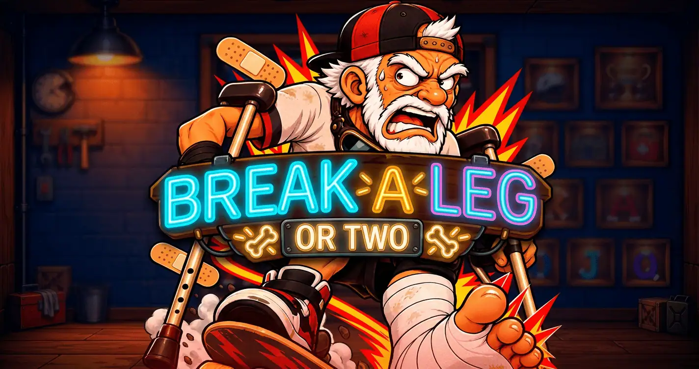 Break a Leg or Two Slot Demo by Luckslap Gaming slot cover image