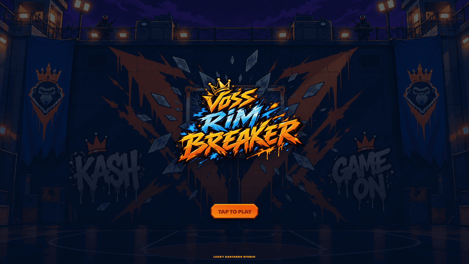 Voss Rim Breaker slot intro screen