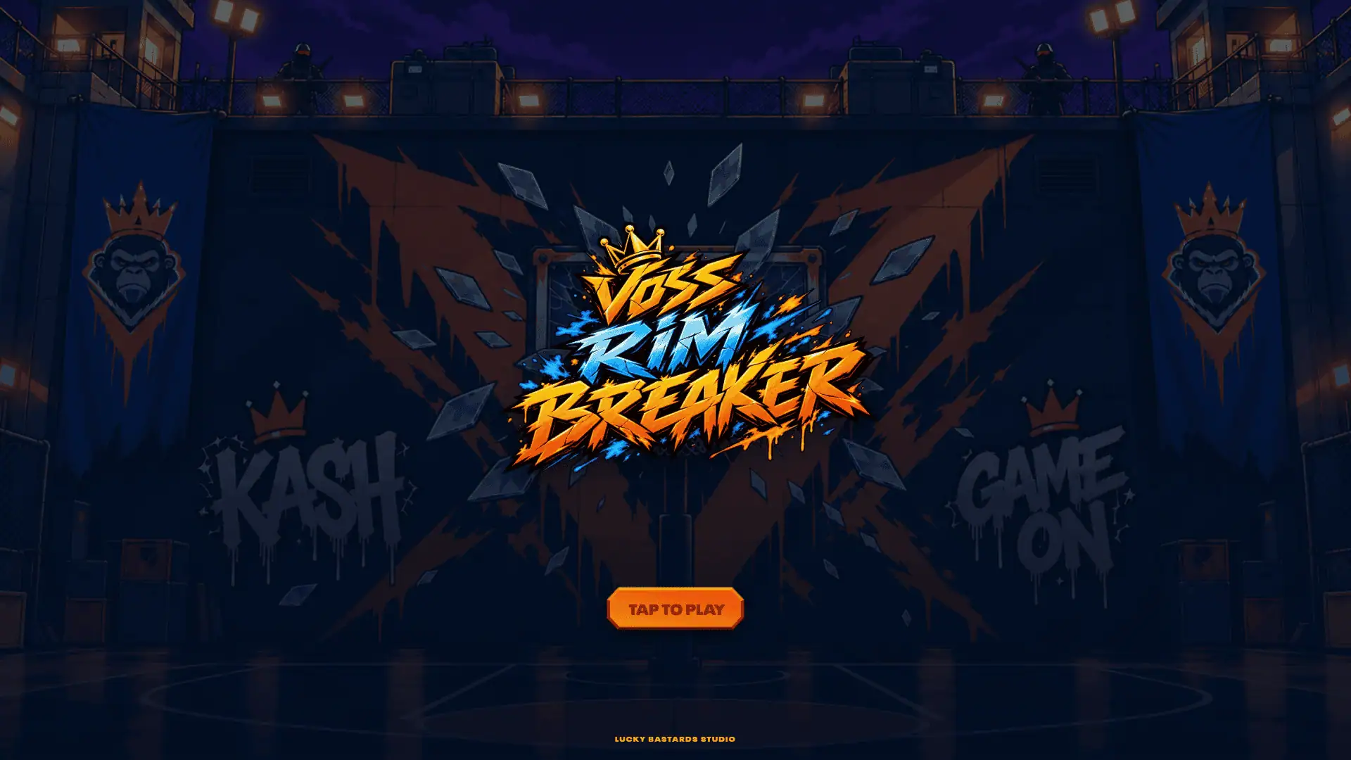 Voss Rim Breaker slot intro screen