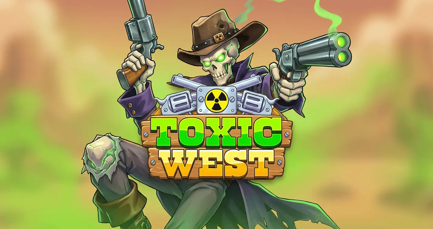 Toxic West Slot Demo by Lucky Iron Games slot cover image